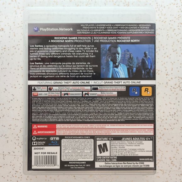 Grand Theft Auto 5 for PS3 - Picture 3 of 5